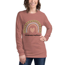 Load image into Gallery viewer, Kindness Matters Long Sleeve Tee