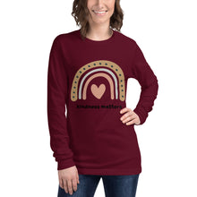 Load image into Gallery viewer, Kindness Matters Long Sleeve Tee
