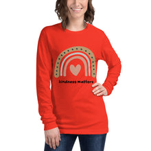 Load image into Gallery viewer, Kindness Matters Long Sleeve Tee