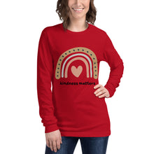 Load image into Gallery viewer, Kindness Matters Long Sleeve Tee
