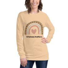Load image into Gallery viewer, Kindness Matters Long Sleeve Tee