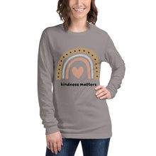 Load image into Gallery viewer, Kindness Matters Long Sleeve Tee