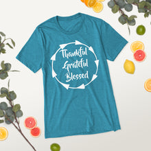 Load image into Gallery viewer, Thankful, Grateful, Blessed T-Shirt