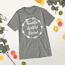 Load image into Gallery viewer, Thankful, Grateful, Blessed T-Shirt