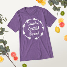 Load image into Gallery viewer, Thankful, Grateful, Blessed T-Shirt