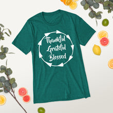 Load image into Gallery viewer, Thankful, Grateful, Blessed T-Shirt