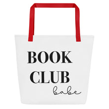 Load image into Gallery viewer, Book Club Babe Tote Bag
