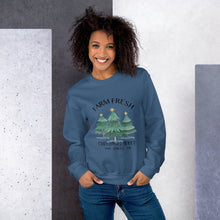 Load image into Gallery viewer, Farm Fresh Christmas Trees Sweatshirt
