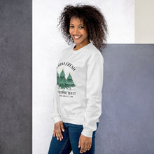 Load image into Gallery viewer, Farm Fresh Christmas Trees Sweatshirt
