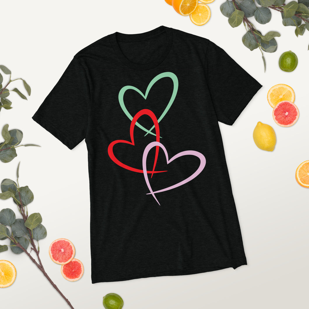 Triple Hearts t-shirt